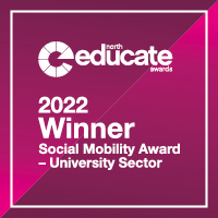 Educate North Awards - 2022 Winner - Social Mobility Awards - University Sector